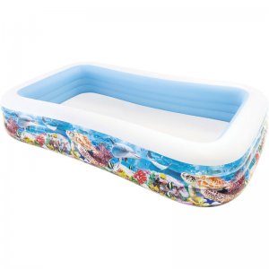 INTEX Μεγάλη Φουσκωτή Πισίνα Family Swim Center Premium