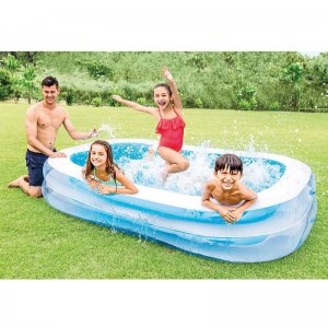 Intex Μεγάλη Φουσκωτή Πισίνα Family Center