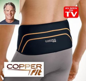 Ζώνη υποστήριξης μέσης Copper Fit Back Pro!