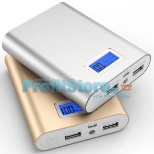 Υψηλής Απόδοσης &amp; Ισχύος Power Bank 2,1A - Μπαταρία Φορτιστής 10.400mAh με Οθόνη LCD