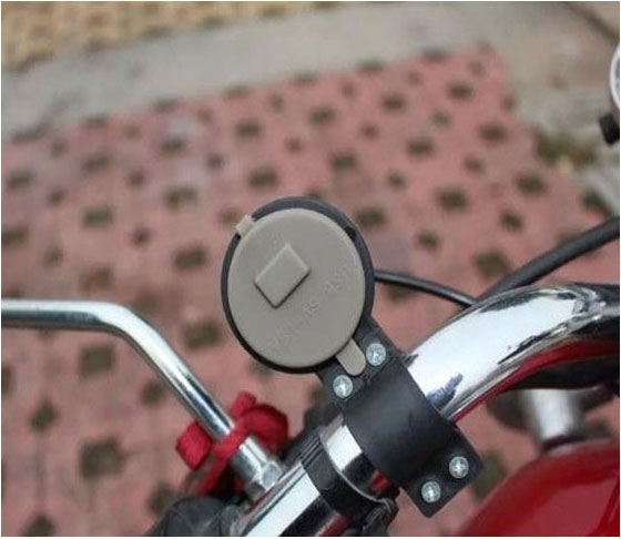Κιτ Παροχής Ρεύματος Μοτοσυκλέτας με Θύρα USB & Βάση Στήριξης 12V