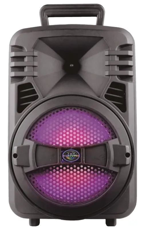 Φορητό Στερεοφωνικό Ασύρματο Ηχείο Karaoke USB Φόρτισης με Ενσύρματο Μικρόφωνο BT-2084 Bluetooth Speaker Μαύρο