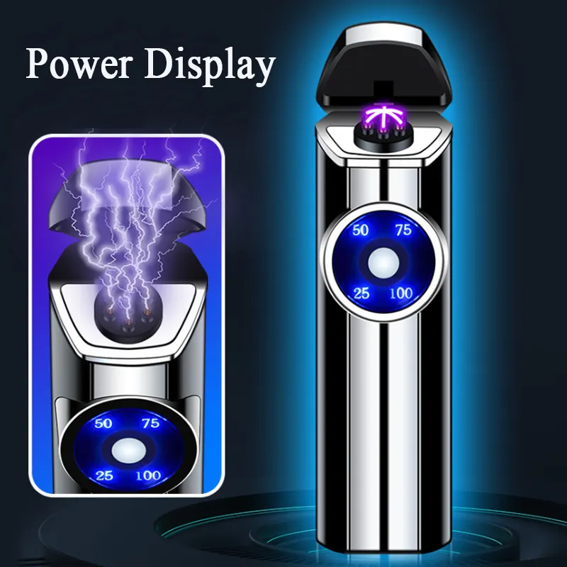 Αντιανεμικός X Arc Αναπτήρας Τριπλής Ακτίνας - Triple Plasma Arc Lighter USB