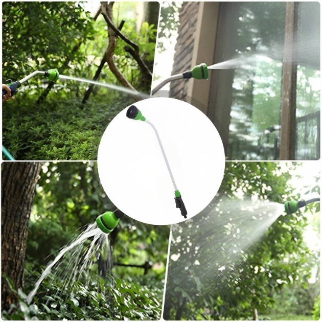 Πιστόλι Εκτοξευτήρας Ποτίσματος Κήπου - Με 8 Λειτουργίες Ψεκασμού - 68.5 εκ