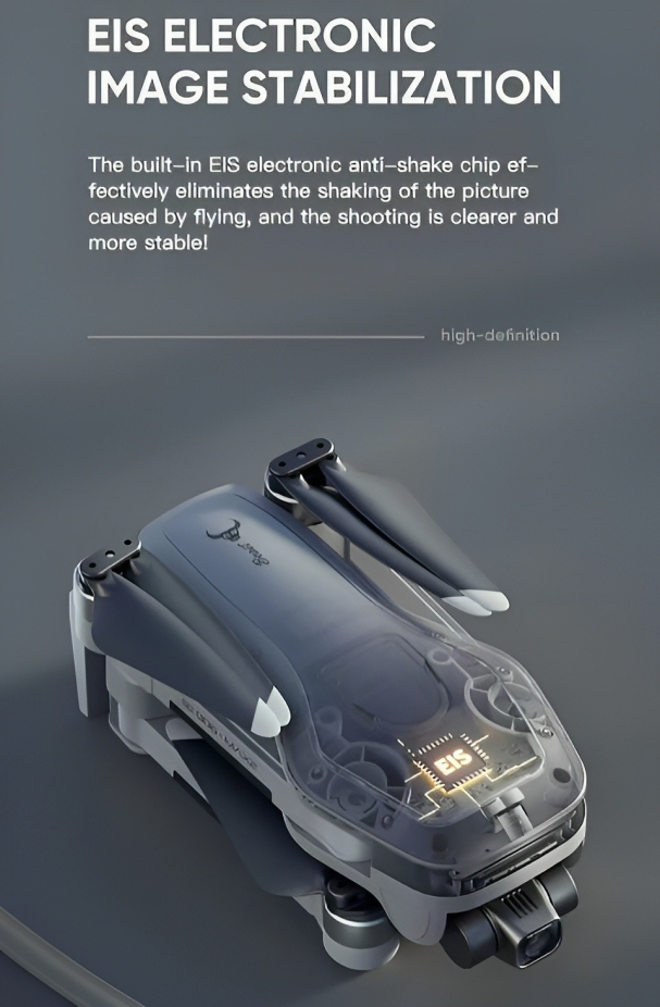 RC Drone Quadcopter - GPS WiFi 4K - Foldable Beast Max2 3E