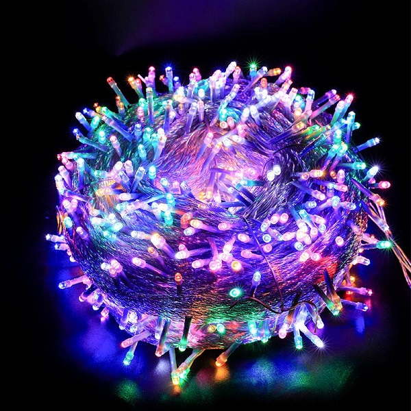 Χριστουγεννιάτικα Λαμπάκια RGB - 300 LED 220V - Με 6 Διαφορετικά Προγράμματα Φωτισμού - 21 Μέτρα