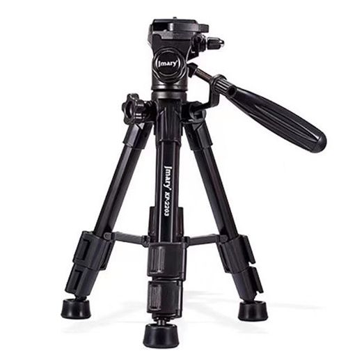 Τηλεσκοπικό Φορητό Τρίποδο για Φωτογραφικές Μηχανές και Ψηφιακά Βίντεο Μαύρο
