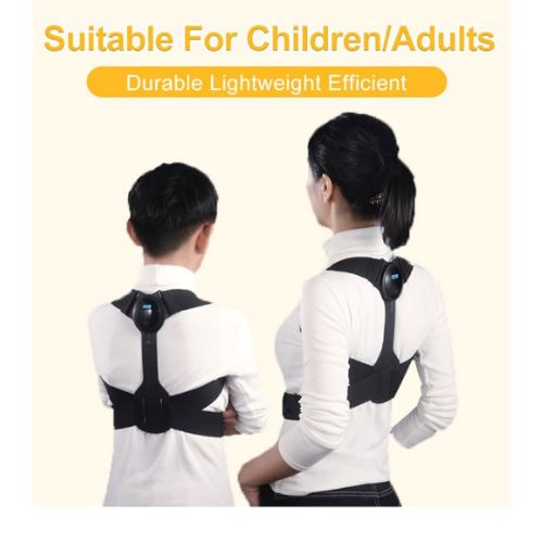 Ελαστική Ζώνη Υποστηρικτής Πλάτης Υψηλής Ποιότητας - Διόρθωση Στάσης Σώματος, Μέσης με Οθόνη LCD και Αισθητήρα