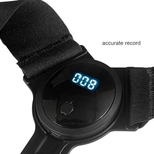 Ελαστική Ζώνη Υποστηρικτής Πλάτης Υψηλής Ποιότητας - Διόρθωση Στάσης Σώματος, Μέσης με Οθόνη LCD και Αισθητήρα