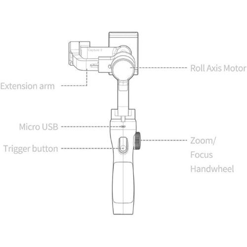 Χειροκίνητος Σταθεροποιητής Εικόνας & Βίντεο Κινητού - Action Camera Gimbal 3-Axis Χειροκίνητος Σταθεροποιητής Εικόνας & Βίντεο Κινητού - Action Camera Gimbal 3-Axis