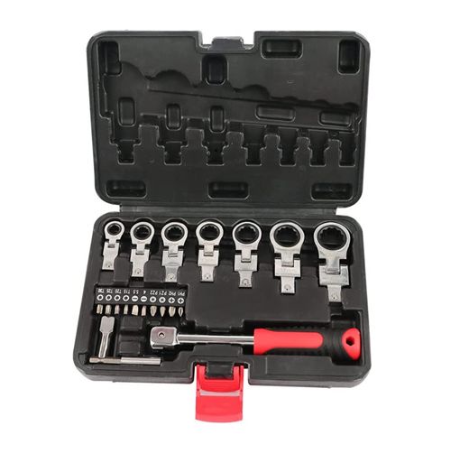 Εργαλειοθήκη Σετ Σπαστά Γερμανοπολύγωνα με Καστάνια και Κασταβίδι Σετ 20 τεμαχίων