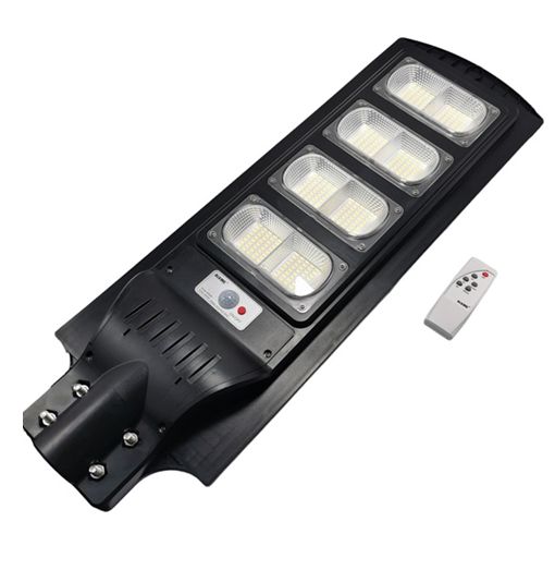 Αδιάβροχο Ηλιακό Επιτοίχιο Φωτιστικό LED 200W 25600LM με Aισθητήρα Kίνησης Φωτοκύτταρο Ασύρματο Χειριστήριο