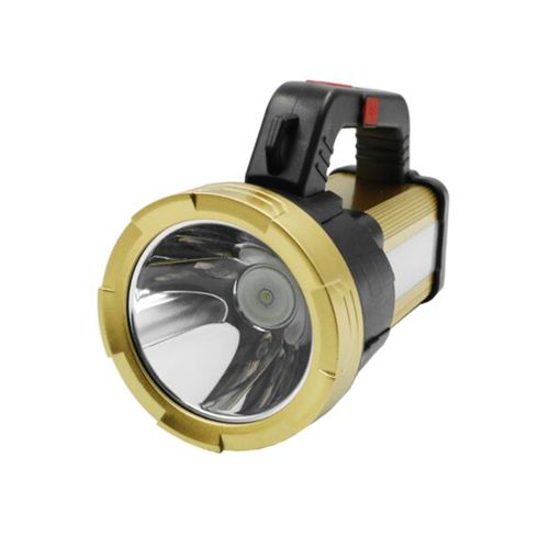 Επαναφορτιζόμενος Αδιάβροχος LED Διπλός Φακός Ψυχρό Λευκό με 3 Λειτουργιές Φωτισμού