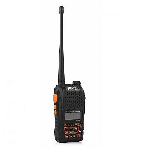 4 Ασύρματοι Φορητοί Πομποδέκτες Walkie Talkie Αμφίδρομη Eνδοεπικοινωνία Two Way Audio UHF VHF Pofung