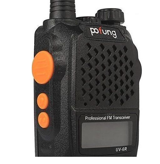 4 Ασύρματοι Φορητοί Πομποδέκτες Walkie Talkie Αμφίδρομη Eνδοεπικοινωνία Two Way Audio UHF VHF Pofung
