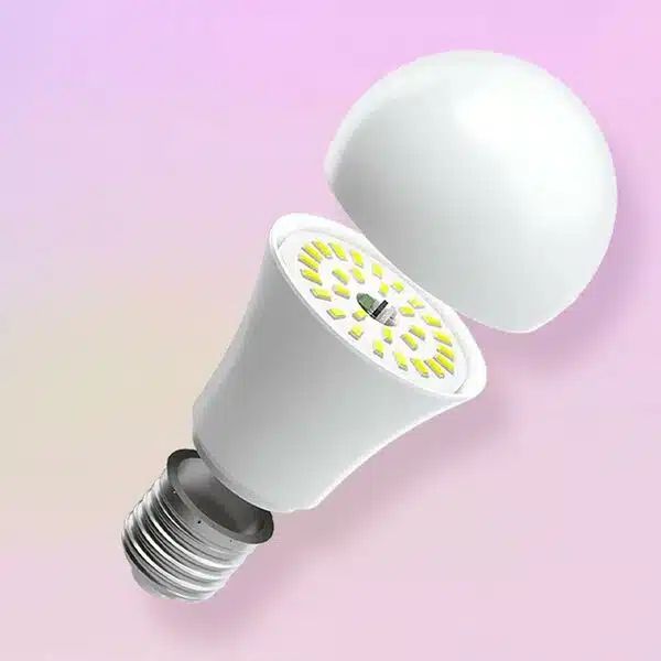LED Dimmable Λάμπα 4.8W E27 RGB Σφαιρική G45 4.8W 220V με Ασύρματο Χειριστήριο 