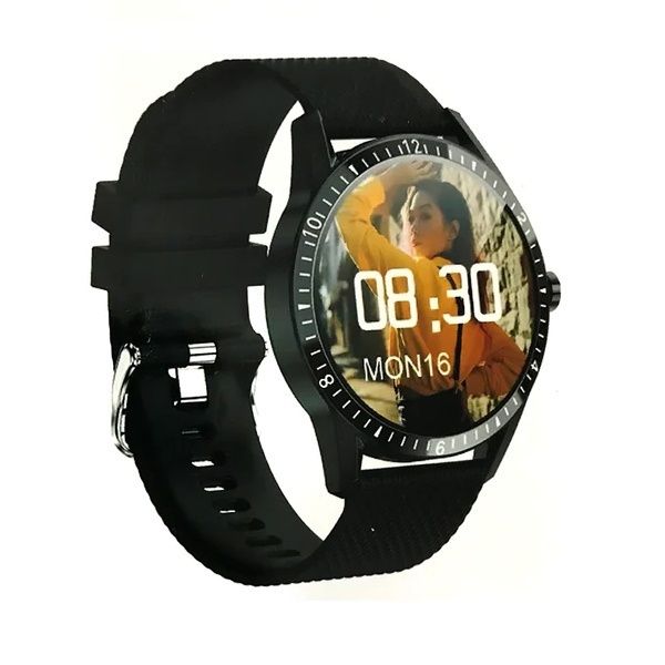 Remax Bluetooth Smart Watch - Έξυπνο Ρολόι με Οθόνη Αφής,Aπάντηση Kλήσεων Mηνυμάτων Οξύμετρο, Βηματομετρητή, Θερμιδομετρητή, Πιεσόμετρο, Παρακολούθηση Ύπνου Μαύρο