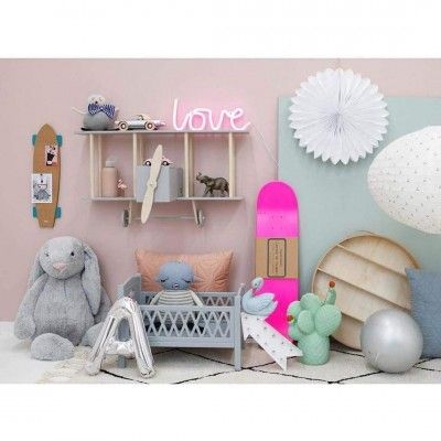 Διακοσμητικό Neon LED Φωτιστικό Love Retro Love Decoration Lamp 13x34 cm 