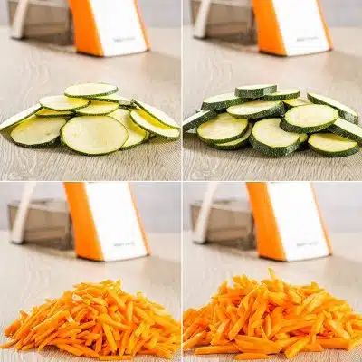 Ασφαλής Πολυκόφτης Ακριβείας Μαντολίνο για Φρούτα και Λαχανικά Delimano