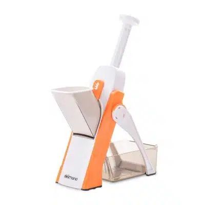 Ασφαλής Πολυκόφτης Ακριβείας Μαντολίνο για Φρούτα και Λαχανικά Delimano