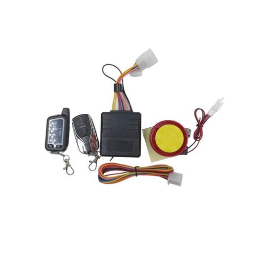 Αντικλεπτικός Συναγερμός Μοτοσυκλέτας με Οθόνη LCD και Τηλεχειριστήριο125 dB