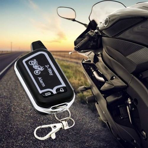 Αντικλεπτικός Συναγερμός Μοτοσυκλέτας με Οθόνη LCD και Τηλεχειριστήριο125 dB