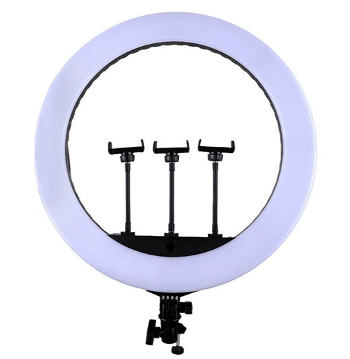 Επαγγελματικό Φωτιστικό Ring Light 34εκ. με Βάσεις για Κινητό και Χειριστήριο