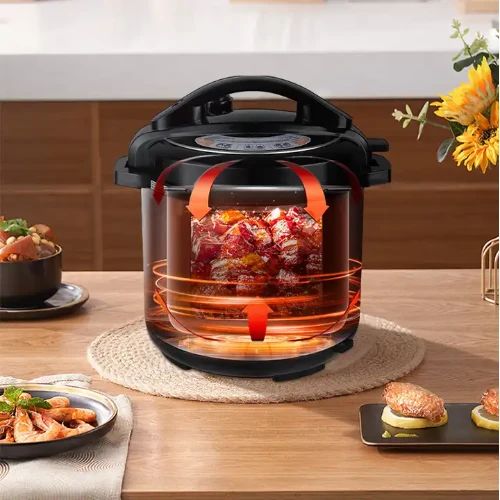 Πολυμάγειρας 6lt 1350W Οθόνη LCD, Αποσπώμενο Δοχείο & Βαλβίδα Ατμού Ασφαλείας Winningstar