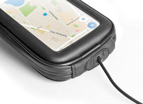 Ρυθμιζόμενη Universal Θήκη Κινητού Τηλεφώνου 160X90mm Μηχανής Opti Case Opti Line (Χωρίς Μπράτσο) για Τιμόνια 15-40mm. 