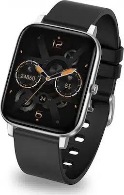 Bluetooth Αδιάβροχο Smart Watch - Ρολόι με Έγχρωμη Οθόνη Αφής, Βηματομετρητή, Θερμιδομετρητή, Πιεσόμετρο, Παρακολούθηση Ύπνου - Awei H6