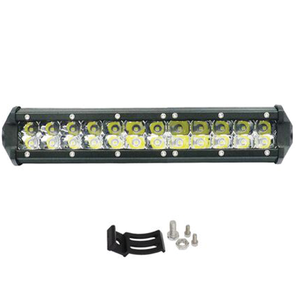 LED Αδιάβροχη Μπάρα Αλουμινίου για Οχήματα 12V-24V 26cm 72W 24 SMD IP68 5760LM 6000K 