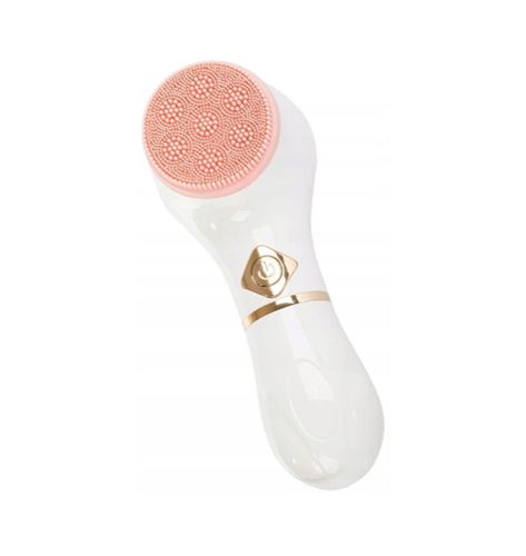 Βούρτσα Καθαρισμού Προσώπου από Σιλικόνη για Άψογο Καθαρισμό & Μασαζ Προσώπου Λευκή