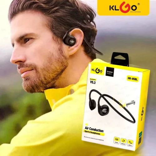 Ασύρματα Αδιάβροχα Air Conduction Ακουστικά Bluetooth V5.3 με Ακύρωση Θορύβου KLGO