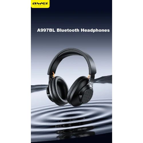 Ασύρματα & Ενσύρματα On-Ear Ακουστικά AWEI A997Bl Bluetooth Headphones Aux, Handsfree με Μικρόφωνο με Ακύρωση Θορύβου