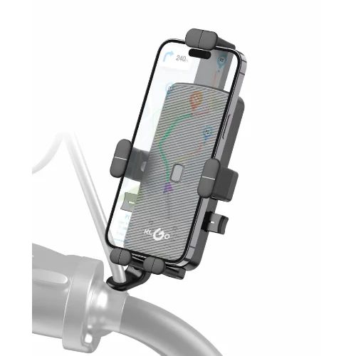 Ρυθμιζόμενη Βάση Στήριξης Κινητού Τηλεφώνου Universal για Ποδήλατο KLGO Z13 Μαύρη