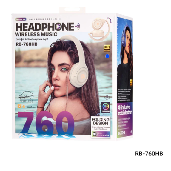 Ασύρματα ακουστικά REMAX RB-760HB Μπλε