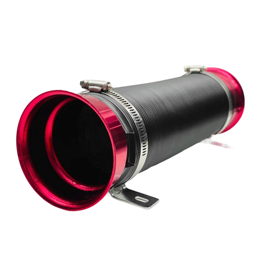 Σωλήνας Εισαγωγής Κρύου Αέρα Αυτοκινήτου Μαύρο – Κόκκινο