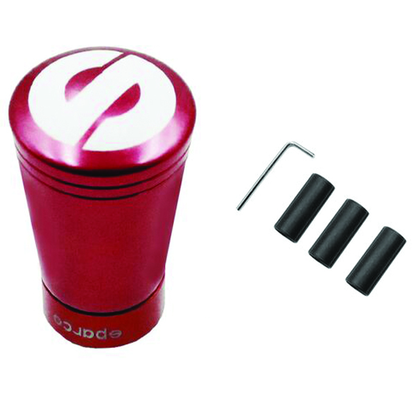 Πόμολο – Λεβιές Ταχυτήτων Αλουμινίου Ίσιος 15mm Sparco Κόκκινος 