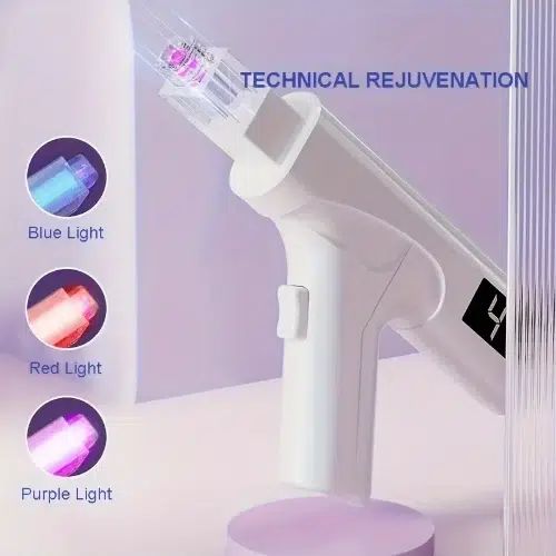 Φορητή Συσκευή Ομορφιάς Εισαγωγής Αμπουλών Χωρίς Βελόνα Στο Πρόσωπο - Περιποίηση Προσώπου Nanoporation Enhancer