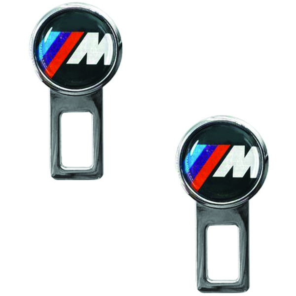 Μεταλλικοί Απενεργοποίητες Συναγερμού Ζώνης με Σήμα M Series 2τμχ Μαύροι 