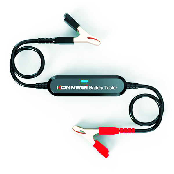 Αναλογικό Διαγνωστικό Μπαταριών - Automotive Battery Tester με Κροκοδειλάκια και Bluetooth για iOS ή Android Konnwei