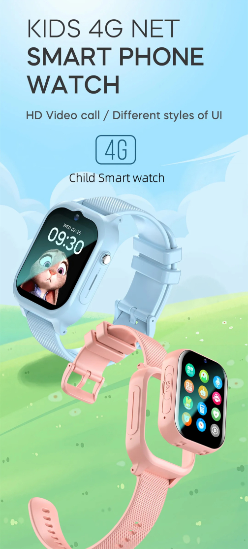 Αδιάβροχο Παιδικό Smartwatch 4G με Εντοπισμό GPS LBS και Βιντεοκλήσεις - Awei