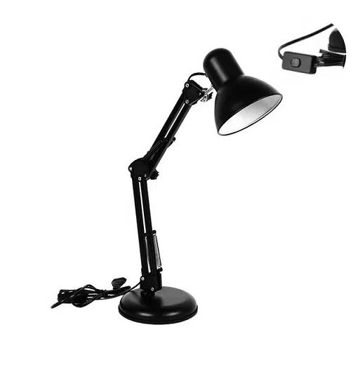 Φωτιστικό Γραφείου 40W με Σπαστό Βραχίονα 50x12cm – Μαύρο