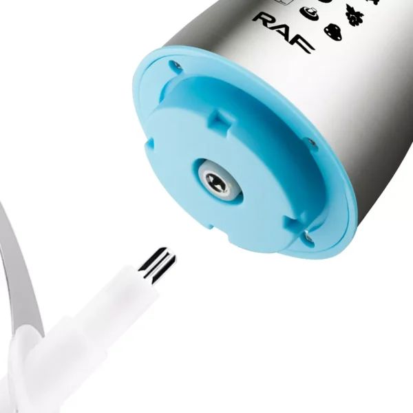 Raf Ηλεκτρικός Πολυκόφτης - Multi 1000W με Inox Κάδο 3L και 3 Ταχύτητες - Ασημί- Ροζ