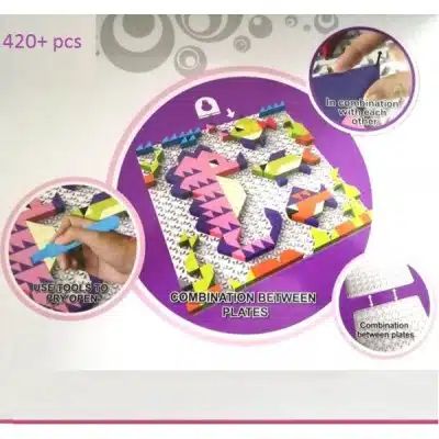 6 σε 1 3D Παζλ DIY με Ζώα της Θάλασσας 420 Κομμάτια 4+ ετών - Undersea 