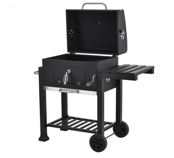 Ψησταριά BBQ Grill Master 115x56x108cm - Μαύρη