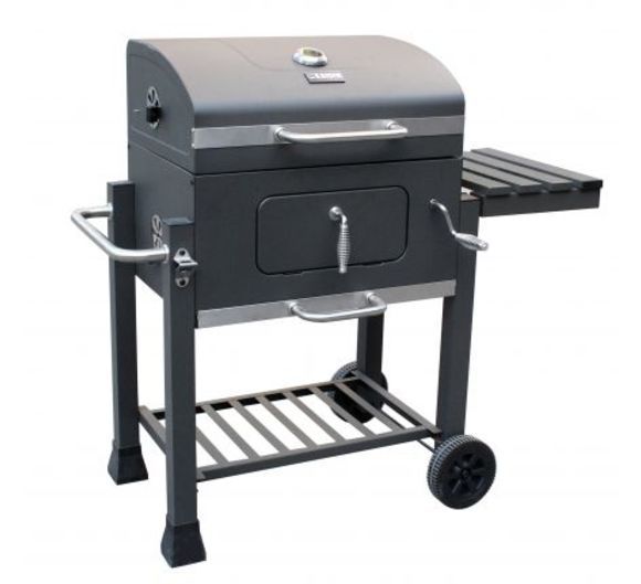 Ψησταριά BBQ Grill Master 115x56x108cm - Μαύρη