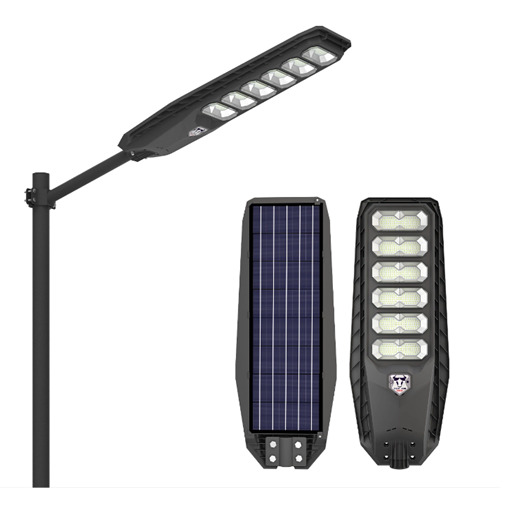 Ηλιακός Αδιάβροχος Προβολέας LED Δρόμου 600W με Πάνελ