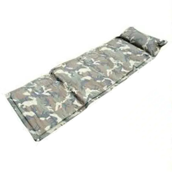 Φουσκωτός Υπνόσακος με Μαξιλάρι και Στρατιωτικό Σχέδιο έως και 10°C – Μονός 180x60x2.5cm