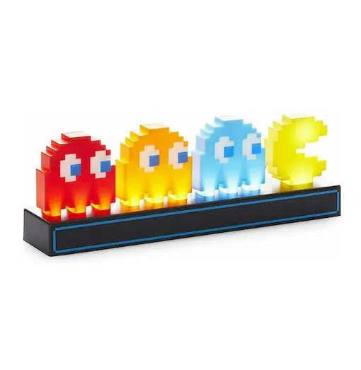 Παιδικό Διακοσμητικό Led Φωτιστικό Pac Man and Ghosts 30x10cm Πολύχρωμο 